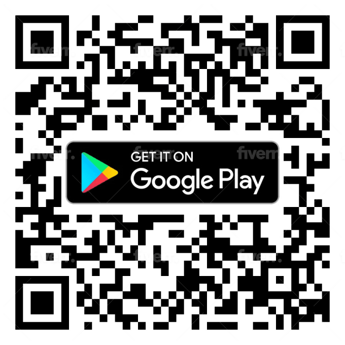 Design a qr code for your google play app page by Johanvranckx | Fiverr